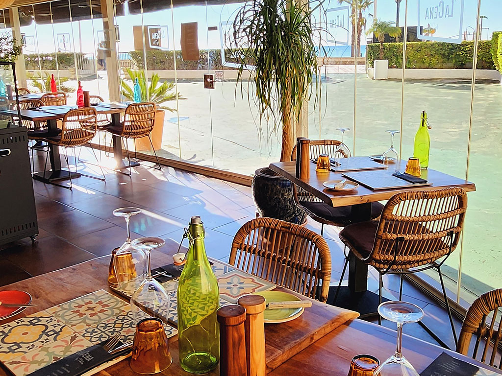 Inside LaCena by Nola location Calpe