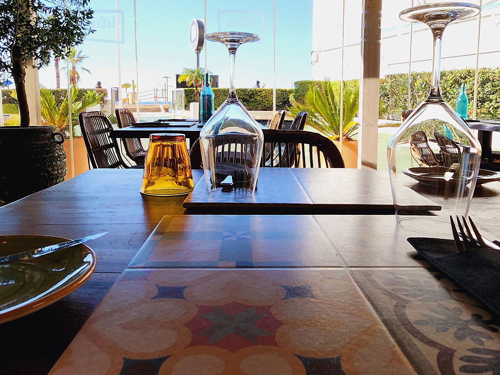 Inside LaCena by Nola location Calpe