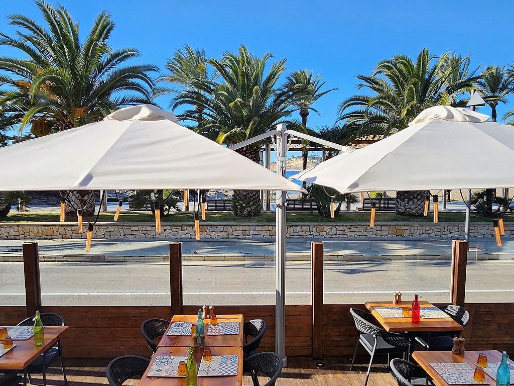 Inside LaCena by Nola location Moraira