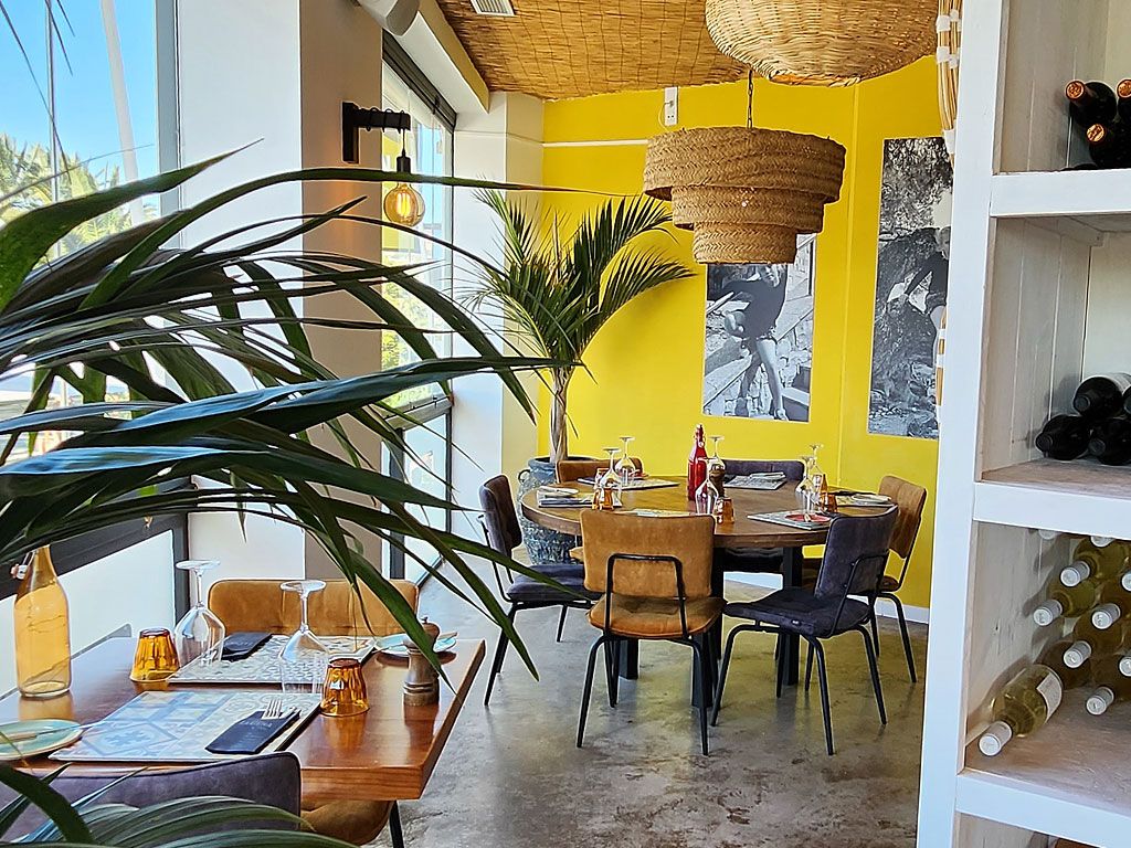 Inside LaCena by Nola location Moraira