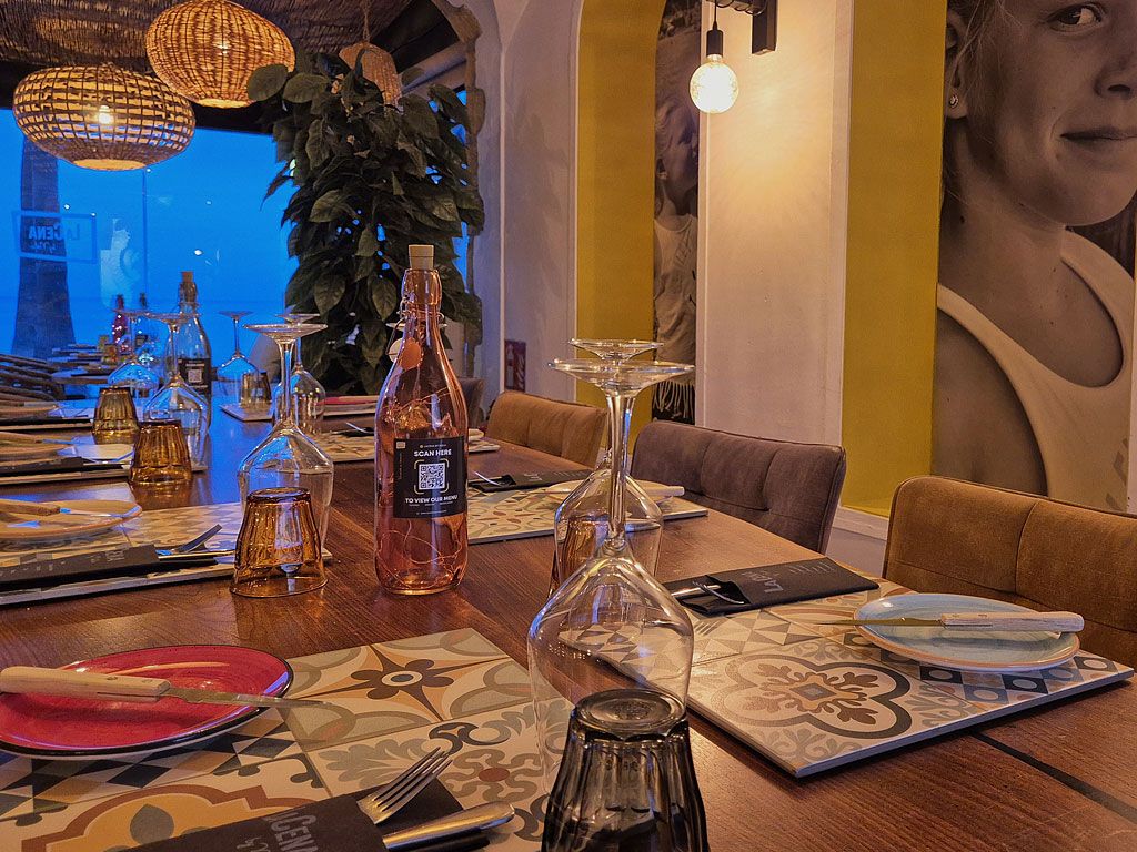 Inside LaCena by Nola location Altea Beach
