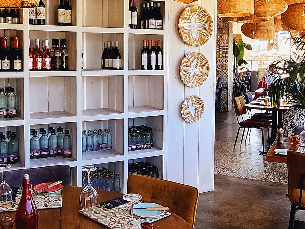 Inside LaCena by Nola location Moraira